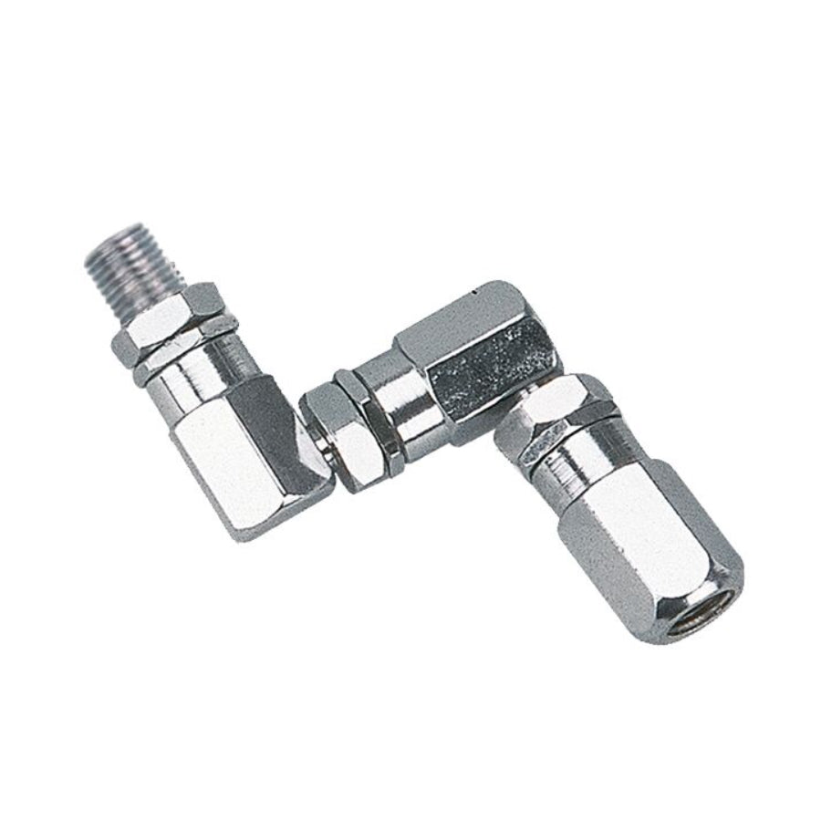 Z Swivel - 1/4 inch Female x 1/4 inch Male - Max Working Pressure 7,500 PSI, 360 Degree Rotation